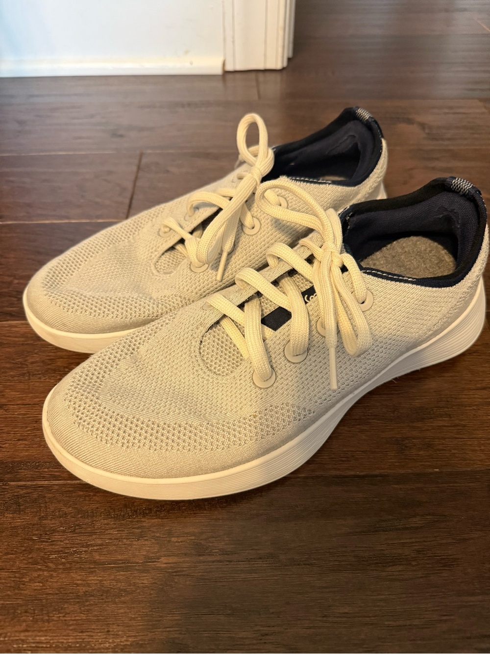 Allbirds Men’s Knit Lace-Up Sneakers Size 10 Lightweight Comfort Shoes - Picture 3 of 12